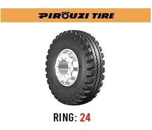 لاستیک خودرو پیروزی UTN (دو خط گل جلو) سایز 12.00R24