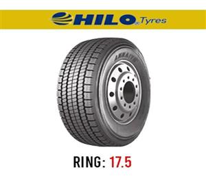لاستیک خودرو هیلو مدل 785 (گل عقب) سایز 235/75r17.5