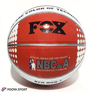 توپ بسکتبال خیابانی فاکس Fox مدل NBC Rodiana اعلا