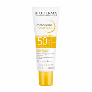 ضد افتاب ابرسان فتودرم اکوا فلوئید SPF 50 بایودرما sunscreen PHOTODERM AQUAFLUIDE hydrate Bioderma 