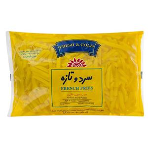 سیب زمینی طلایی منجمد سرد و تازه مقدار 2500 گرم Sardotazeh Frozen Golden Fried Potato 2500gr