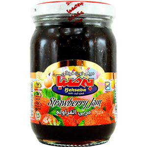 مربا توت فرنگی به صبا 330 گرم