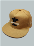 کلاه کپ کتان رنگ کرم طرح لاکچری کد 1980