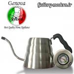 کتری پور اُوِر با ترمومتر 1200 میلی لیتر جنوا (GENOVA POUR OVER KETTLE POK-811T 1200ML) 