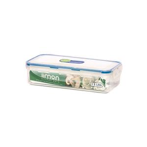 ظرف فریزری مستطیل 1.8 لیتری لیمون کد 81635