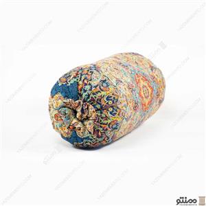 بالش سنتی ترمه اردیبهشت – بسته ۲ عددی سرمه ای