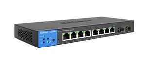 Linksys LGS310MPC EU 8 Port Managed Gigabit PoE Switch With 2 1G SFP Uplinks 