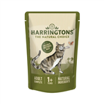 پوچ گربه هرینگتون طعم ماهی کاد Harrintons complete wet cat food