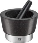 Zwilling Spices 15 cm Mortar And Pestle Granite. Herbs seeds amp spices grinder. Solid black granite. Metal ring made of high-grade 18/10 stainless steel. With non-slip rubber feet. - ارسال 10 الی 15 روز کاری