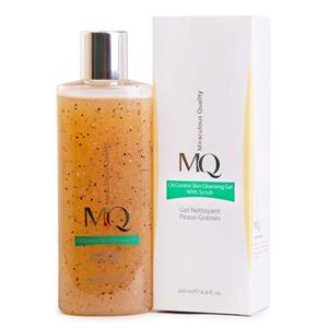 ام کیو ژل شستشو و لایه بردار پوست چرب