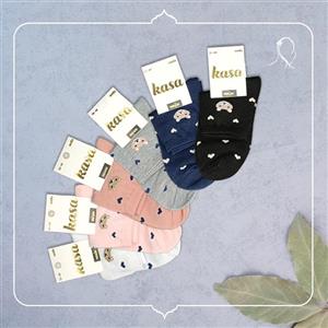 جوراب نیم‌ ساق زنانه کد ۱۵۵۰۵۹ -05 / جفتی 16500 تومان/ 6 جفت
