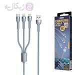 کابل شارژ ریمکس USB سه سر اصل