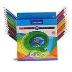 مداد رنگی 24 رنگ جعبه مقوایی طرح سوسمار پیکاسو PICASSO