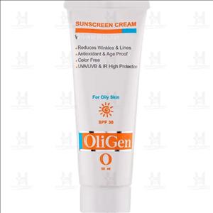 الی ژن کرم ضدآفتاب ضدچروک بی رنگ پوست نرمال تا خشک SPF30