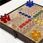 پکیج شش بازی(تخته نرد شطرنج منچ ماروپله،دوز،چکرز)