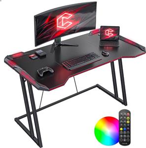 میز گیمینگ مدل CubiCubi Gaming Desk with LED 47 Inch - ارسال 15 الی 20 روز کاری