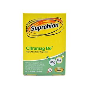 قرص سیترامگ ب 6 سوپرابیون 60 عددی Suprabion Citramag B6