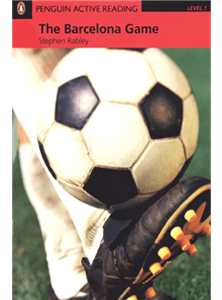 کتاب داستان انگلیسی پنگوئن اکتیو ریدینگ بازی بارسلونا Penguin Active Reading Level 1 The Barcelona Game