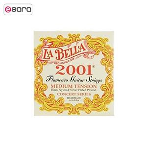 سیم گیتار فلامنکو بلا مدل 2001F Hard Tension La Bella Flamenco Guitar String 