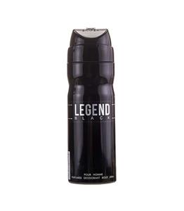 اسپری مردانه امپر مدل لجند بلک حجم 200 میلی لیتر Emper Black Legend Spray For Men 200ml