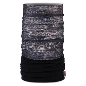 دستمال سر و گردن پولار باف مدل Sanua Black