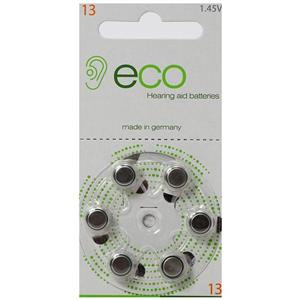 باتری سمعک اکو مدل 13 بسته 6 عددی