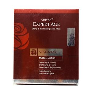 ماسک سفت کننده و روشن کننده پوست صورت و گردن آردن اکسپرتیج Ardene Expert Age حجم 45 میلی لیتر