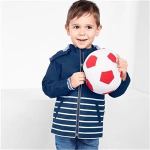 بارانی سرمه ای سفید بچگانه چیبو