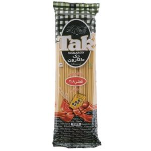 اسپاگتی تک ماکارون قطر 2/8 غنی شده با ویتامین