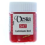 گواش قرمز (Gadmium Red) کد 547 وستا VESTA