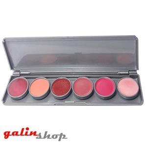 رژ لب یوتری اف مدل Lip Rouge شماره 1 پالت 6 عددی 