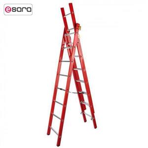 نردبان بیست و چهار پله سه تکه استرانگ کد 324