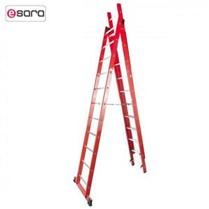 نردبان سی و چهار پله سه تکه استرانگ کد 334