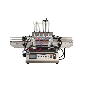 پرکن مایعات 4 نازله اتوماتیک رومیزی مدل NIPK TFM-120Y