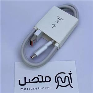 کابل شارژر شیائومی MI 10 ULTRA از نوع سوپر فست Type-C و خروجی 6 آمپر 120 وات