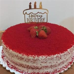 کیک ردولوت سایز 25 خانگی  . ارسال در زنجان بصورت اسنپ یا حضوری
