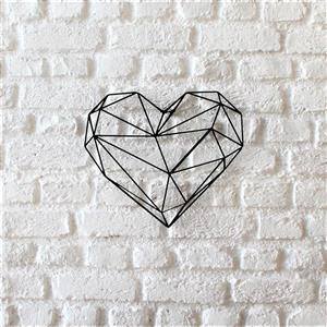 تابلو مینیمال رومادون طرح قلب کد 1461