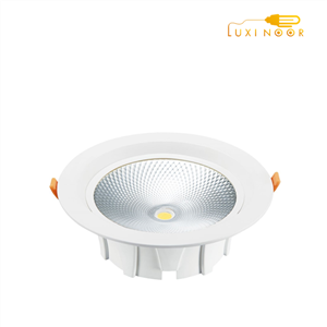 چراغ هالوژنی سقفی توکار گرد مدرن بزرگ سیلندری ارزان 20 وات نمانور کد C620