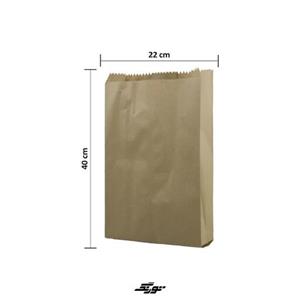 پاکت کرافت ساده 22x40 بسته 1 کیلویی