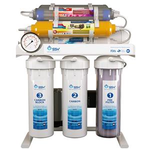 تصفیه آب 9 مرحله ای سوپرمینرال بدون اشعه اس اس وی مدل MaxPro X900