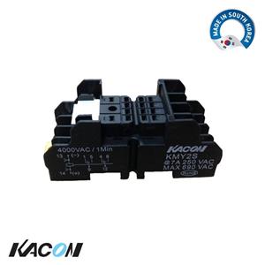سوکت رله شیشه ای KMY2S-G