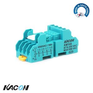 سوکت رله شیشه ای KMY4S