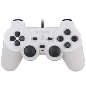 دسته بازی تکی شوکدار Sony PS2 قیری سفید