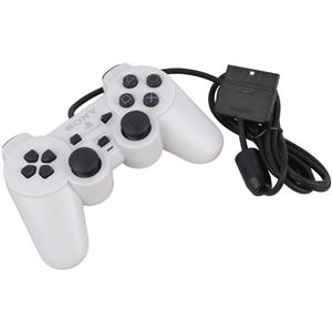 دسته بازی تکی شوکدار Sony PS2 قیری سفید