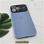 قاب گوشی iPhone 14 Pro Max آیفون مدل PVD اورجینال ضد خش پشت گلس شیشه ای Camera Lens محافظ لنز دار آبی سیرا کد 246