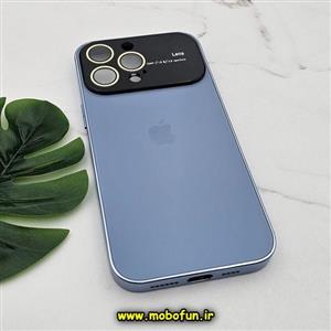 قاب گوشی iPhone 14 Pro Max ایفون مدل PVD اورجینال ضد خش پشت گلس شیشه Camera Lens محافظ لنز دار ابی سیرا کد 246 