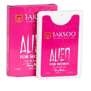 عطر جیبی زنانه تکسو مدل alien حجم 20 میلی لیتر