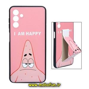 قاب گوشی Galaxy A14 4G - Galaxy A14 5G سامسونگ فانتزی سوزنی برجسته پاتریک Patrick محافظ لنزدار هولدردار کد 447