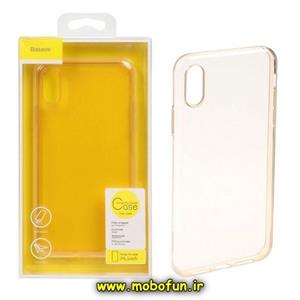 قاب گوشی iPhone XR آیفون طرح ژله ای ساده اورجینال شفاف بیسوس Baseus براق کد 99
