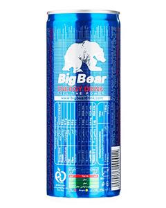 نوشابه انرژی زا بیگ بیر حجم 0.25 لیتر Big Bear Energy Drink 0.25Lit
